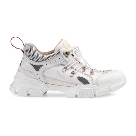 gucci flashtrek sneaker aus lederer|gucci flashtrek white men's.